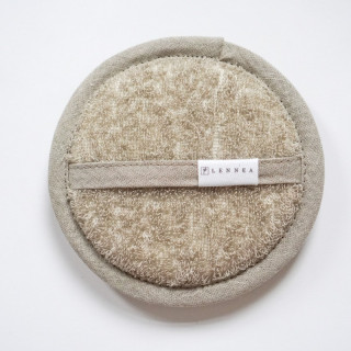Linen terry washer for sauna - washcloth by Lennea