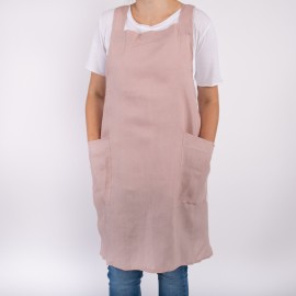 Ronja apron (powder pink)