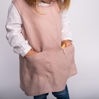 Kerstin Children's Apron (powder pink)