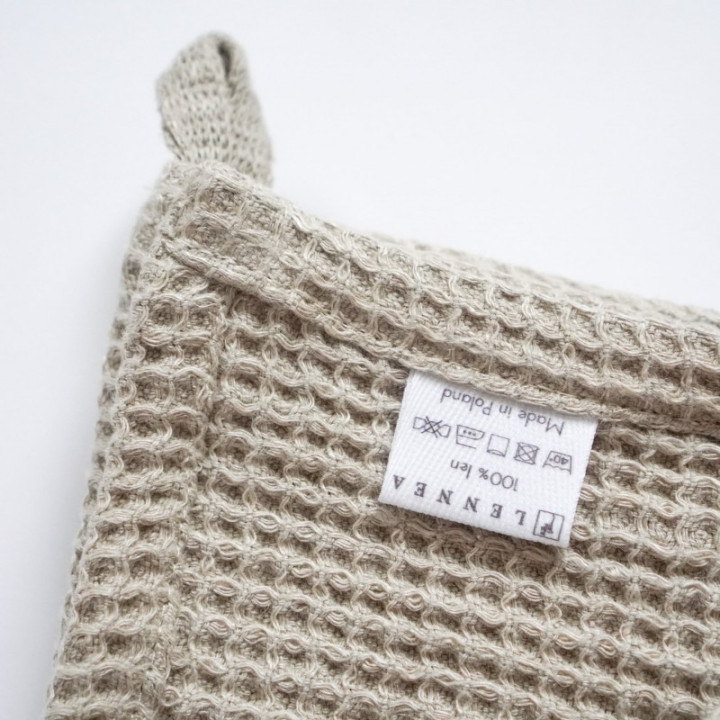 Linen sauna mat large - 65 x 200 cm