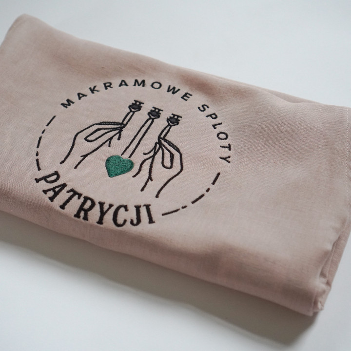Apron with logo - Embroidered logo of your company