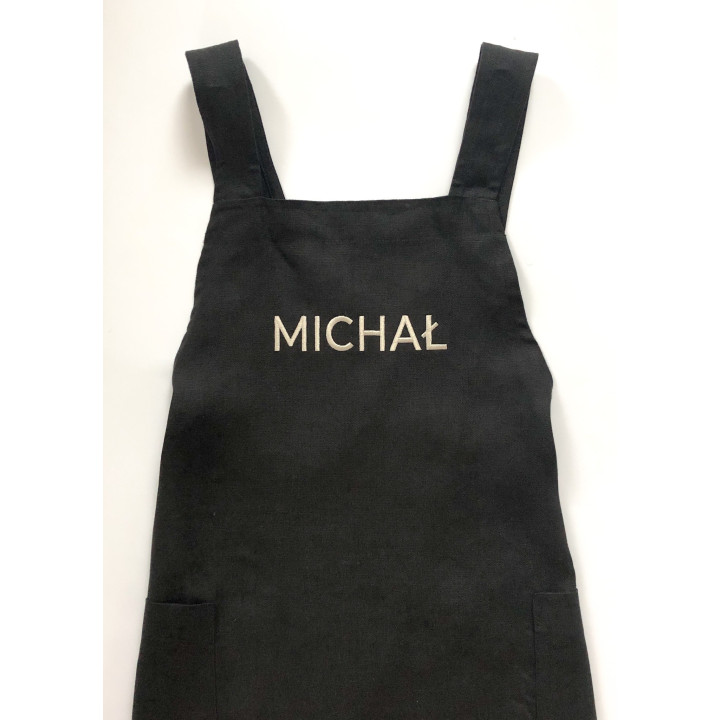 Apron with logo - Embroidered logo of your company