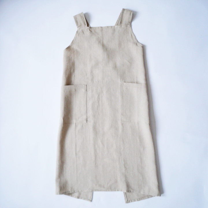 copy of Apron with logo (natural)