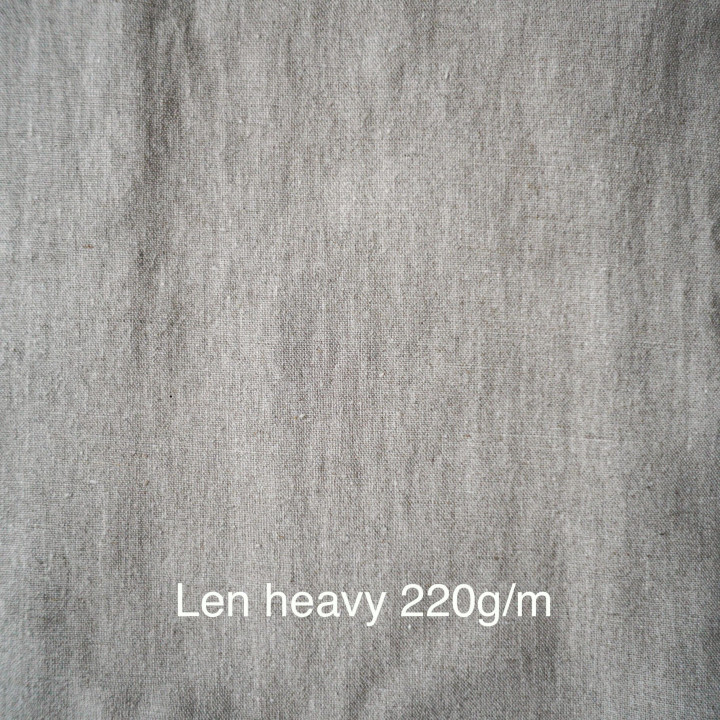 Apron with logo (natural)