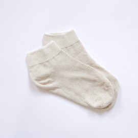 Linen "short sock" socks