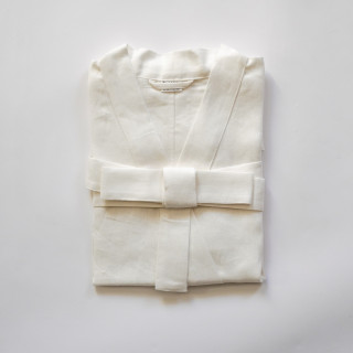 Linen kimono (ivory) - the perfect gift for the bride