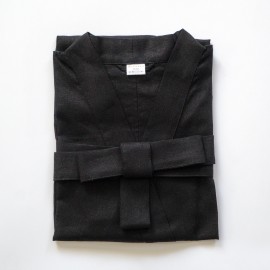 Linen kimono (black)