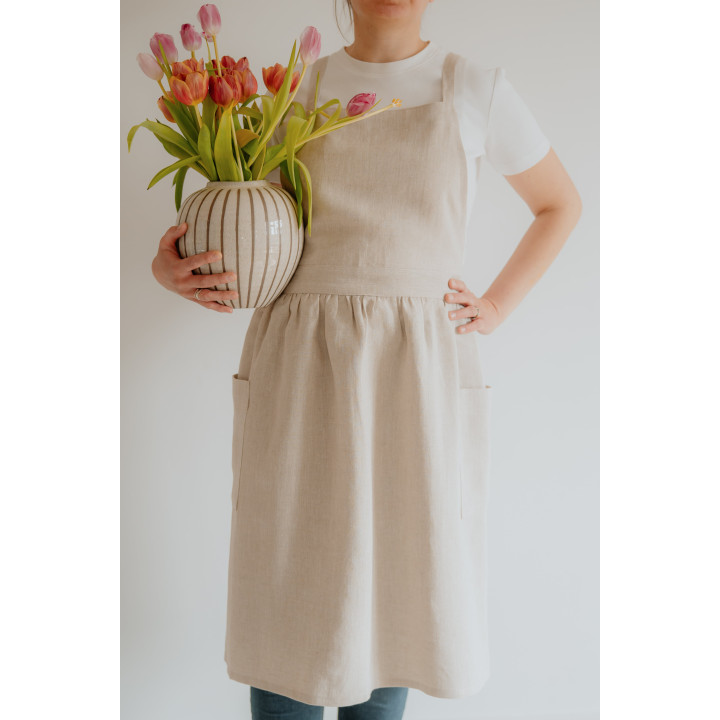 French apron (natural)