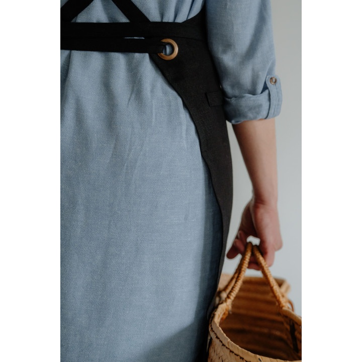 Fartuch baristy czarny