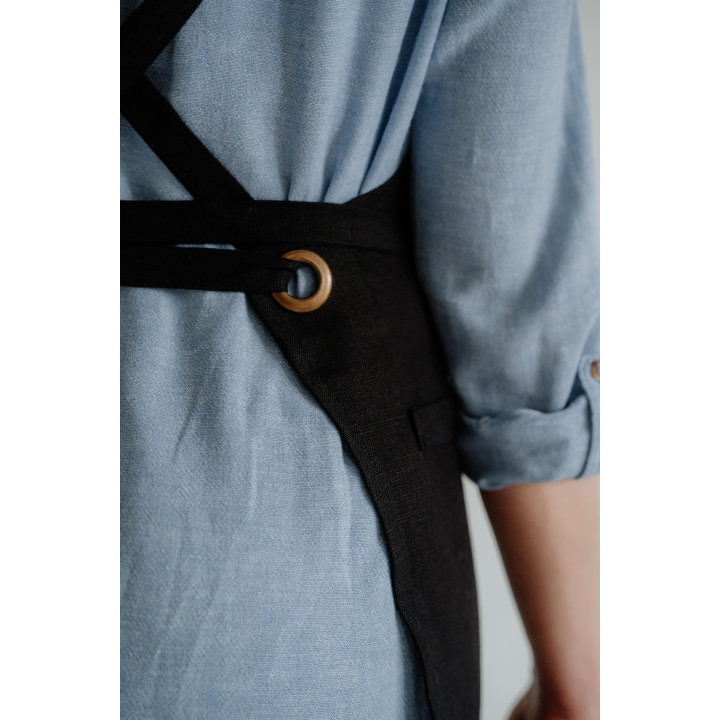 Fartuch baristy czarny