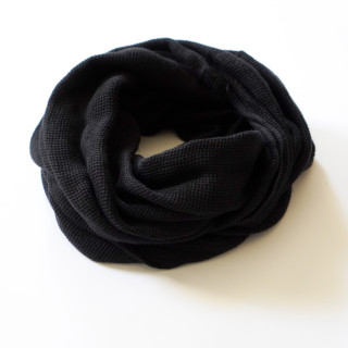 Linen scarf (black)