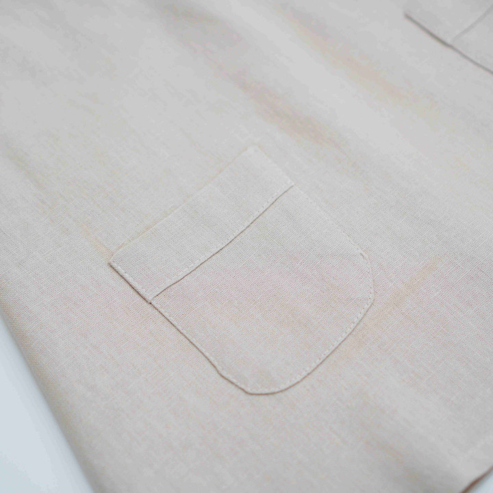 Kerstin children's linen apron - tied