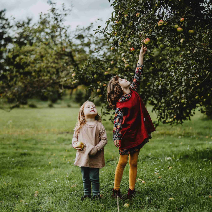 Kerstin children's apron (cherry)