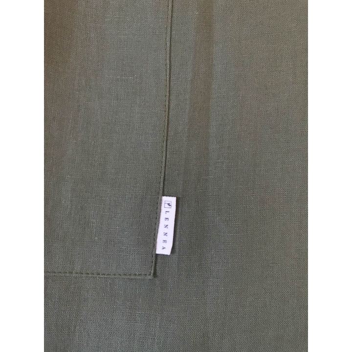 Floral apron - with your logo - embroidery - lennea.pl