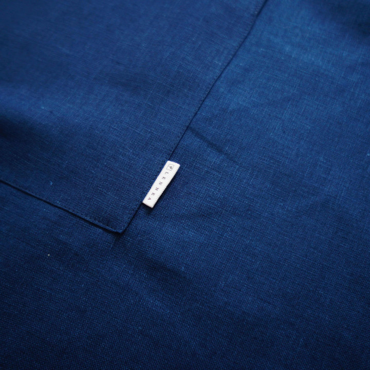 Apron for a waiter - Indigo color