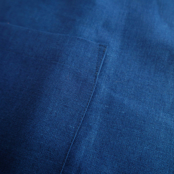 Apron for a waiter - Indigo color