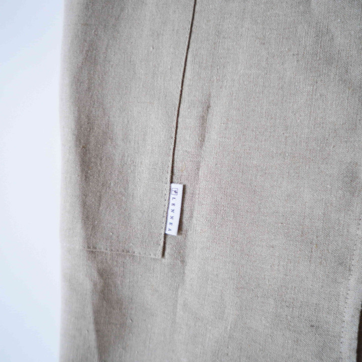 Apron ronja natural for kitchen-by Lennea