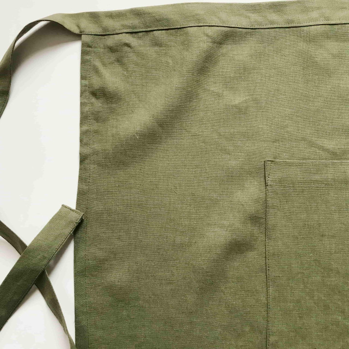 Olive apron - a perfect addition to your kitchen