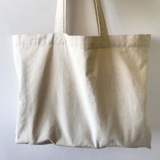 Agda cotton bag (natural) - shoulder