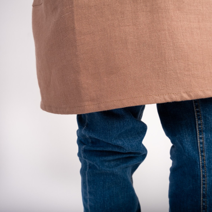 Lotta children's apron (walnut) - with braces