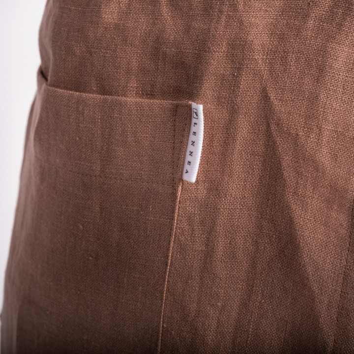 Lotta children's apron (walnut) - with braces