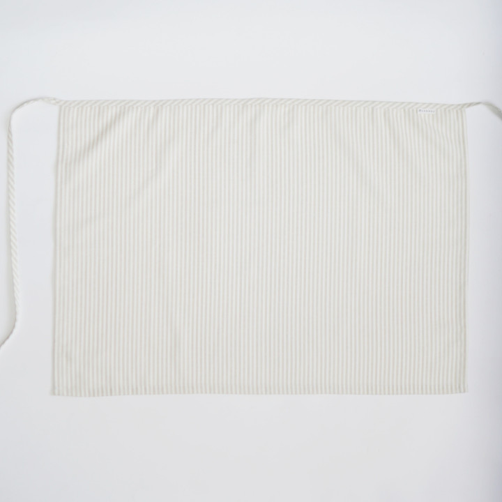 2in1 cloth-apron (natural stripes)