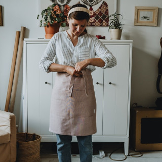 Apron - 100% linen - Various colors