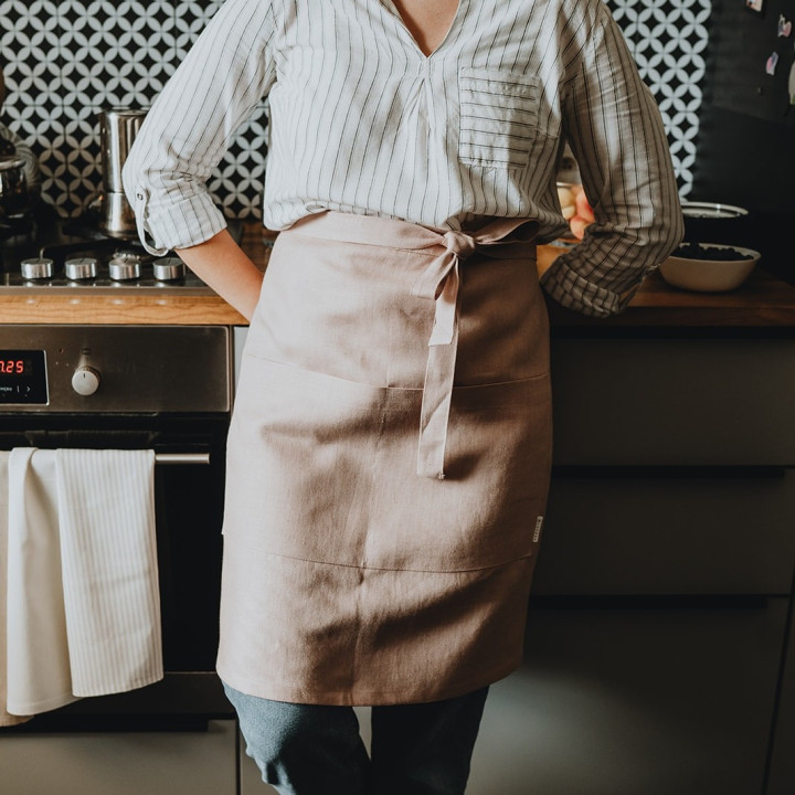 Apron - 100% linen - Various colors