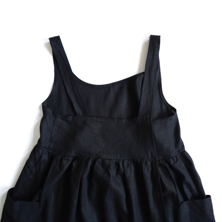 Mia dress apron - 100% linen