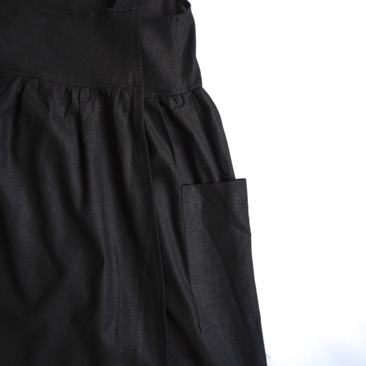 Mia dress apron - 100% linen