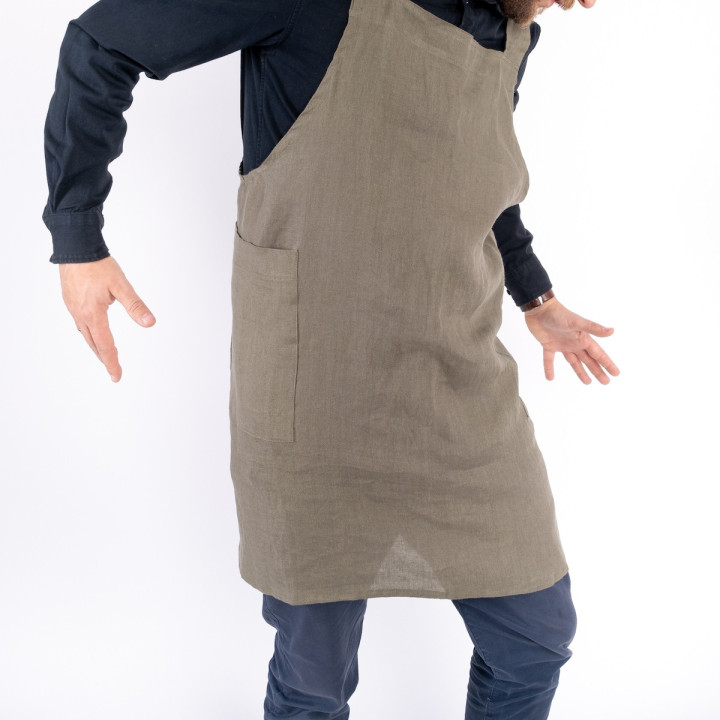 Ronja apron (olive)