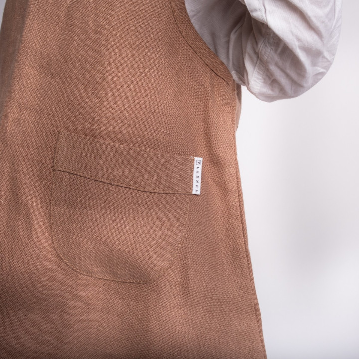 Kerstin children's apron (walnut)